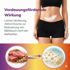 Bromelain Hochdosiert 5000 GDU: Entwässernd & Verdauungsfördernd - Gegen Wassereinlagerungen & Schwere Beine - Vegan